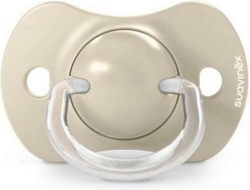 Actual product image Suavinex 2x Schnuller Symmetrisch Birdies SX Pro 0/6m beige (2x, 0 - 6 Months)