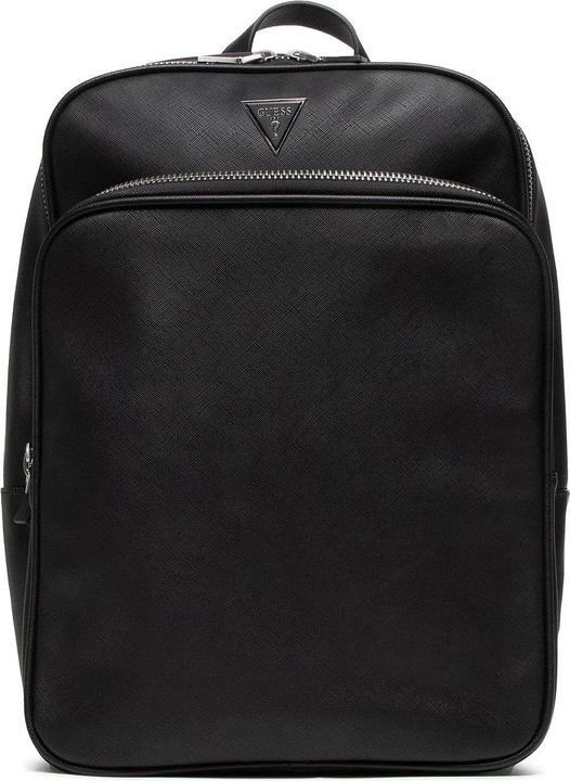 Actual product image Guess Zaino, Synthetic Leather, Textile Backpack, Black, HMECRN, For Men