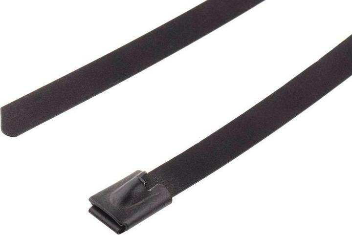 Produktbild RS PRO Kabelbinder Edelstahlbinder 200x7,9mm (Metallkabelbinder, 200 mm, 100 Stk.)