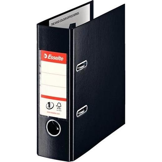 Esselte, Ordner, 468670, A5, Lagerung, Schwarz, 500 Blätter, 80 g/m², 7,5 cm (A5, 75 mm, 1 x)