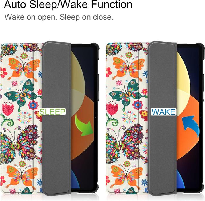 Actual product image Lobwerk Case for Xiaomi Pad 5 Pro 12.4 inch Smart Cover Case with stand function and auto sleep/wake (Xiaomi Pad 5 Pro)