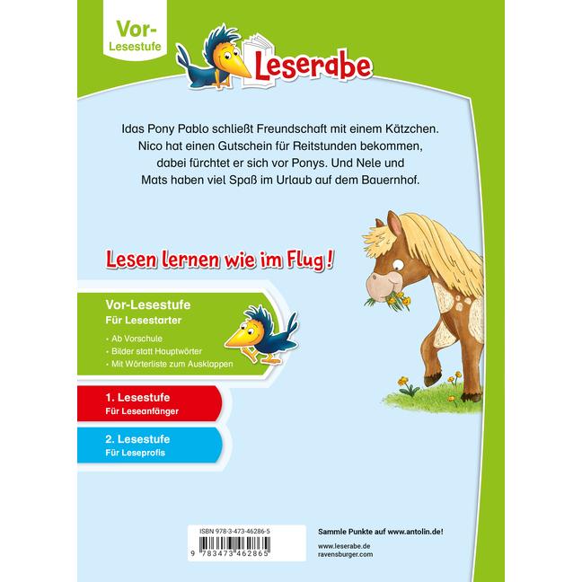 Thumbnail - Ponygeschichten - Leserabe ab Vorschule - Erstlesebuch für Kinder ab 5 Jahren, Kinderbücher von Henriette Wich, Sandy Th...