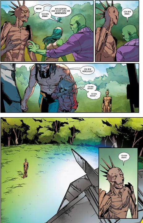 Produktbild Panini Guardians of the Galaxy - Neustart (Deutsch, Al Ewing, Belen Ortega, Chris Sprouse, Juann Cabal, Nina Vakueva, 2021)