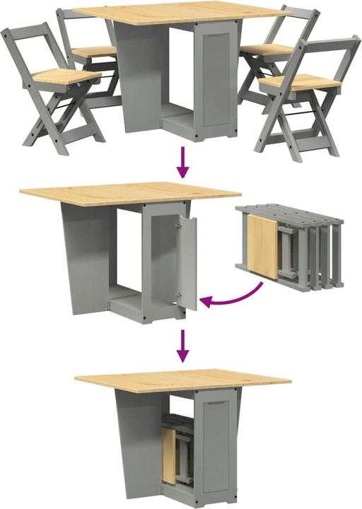 Actual product image vidaXL Esstisch