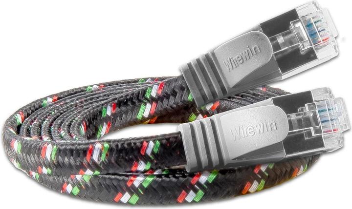 Actual product image Wirewin Network cable with nylon jacket (STP, CAT6, 0.25 m)