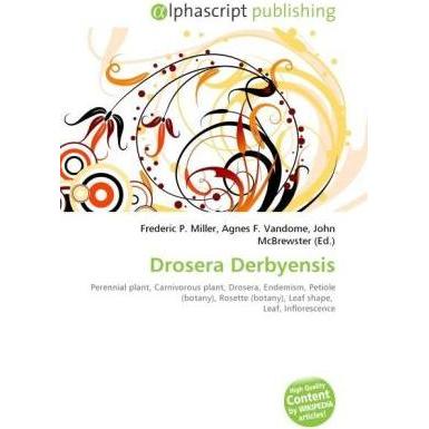 Drosera Derbyensis, Fachbücher von Agnes F. Vandome, Frederic P. Miller, John McBrewster