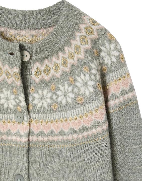 Immagine prodotto Vertbaudet Mädchen Cardigan mit Metallic-Garn und Recycling-Polyester (140)