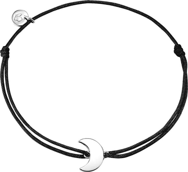 Actual product image Glanzstücke München Ladies moon sterling silver 15.0 - 22.0 cm, flexible adjustable - 10238 (22 cm, Sterling Silver)