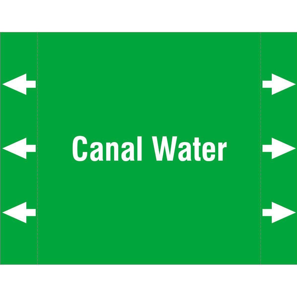 Brady, Etiketten, ISO 20560 Pipe Markers - Water