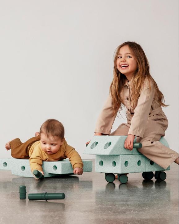 Produktbild Modu Explorer-Set - Bauset Balance-Spielzeug, Rutscher, Wippe