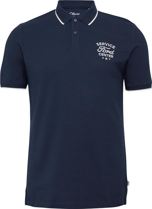 Immagine prodotto S.Oliver Polo-Shirt Poloshirt aus Piqué mit Stickerei und Ford®-Artwork (XXL)