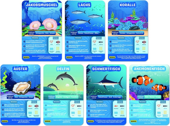 Immagine prodotto Skillmatics 10 volte indovina gli animali marini, d (Tedesco)