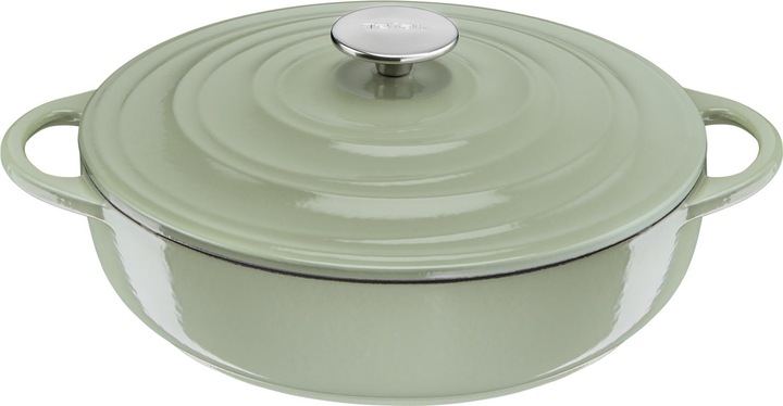 Tefal LOV Bräter (28 cm, Bräter + Schmortopf, Kochtopf, Gusseisen)