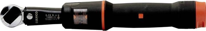 Actual product image Bahco Click torque wrench, mechanical, scale display, 1/4 inch, 3 - 15 Nm (1/4", 3 - 15 Nm)