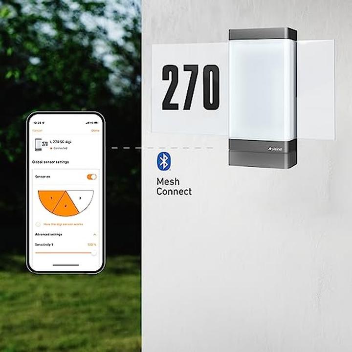 Image du produit Steinel 067205 - Applique murale 7.8 W 600 lm 3000 K Détecteur de mouvement (637 lm, IP44)