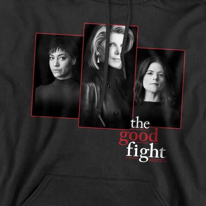 Immagine prodotto The Good Fight Felpa con Cappuccio Cast Uomo (M)
