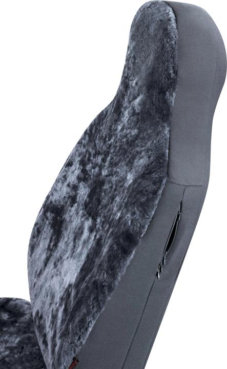 Actual product image Walser Car seat cover lambskin lambskin cover Zoya car seat cover lambskin anthracite