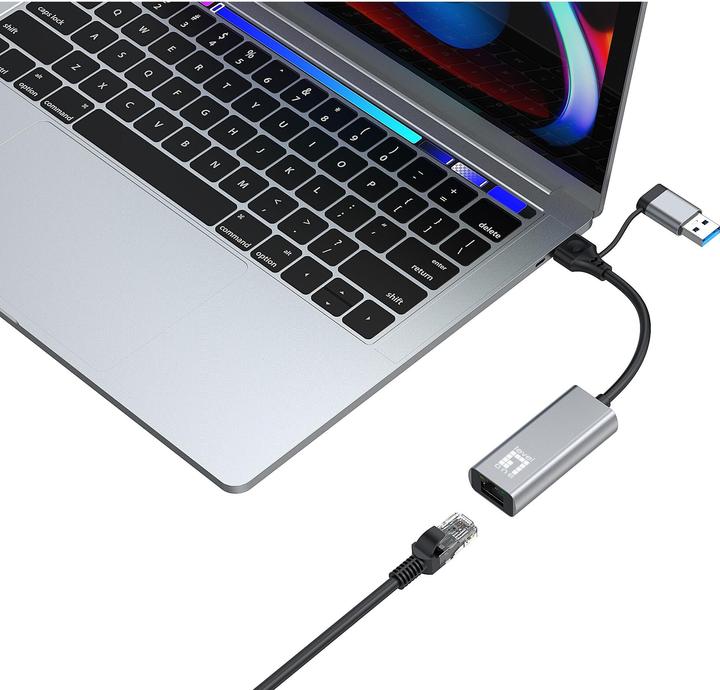 Produktbild LevelOne USB-0423 (USB-C, USB, RJ45 2.5 Gigabit Ethernet (1x))