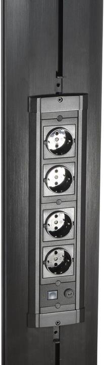 Produktbild Multibrackets M Public Display Stand 180 Dual Pillar Floorbase Black (125 kg)