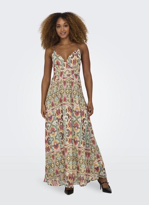 Image du produit Only Coupe normale Col en V Robe midi (M)