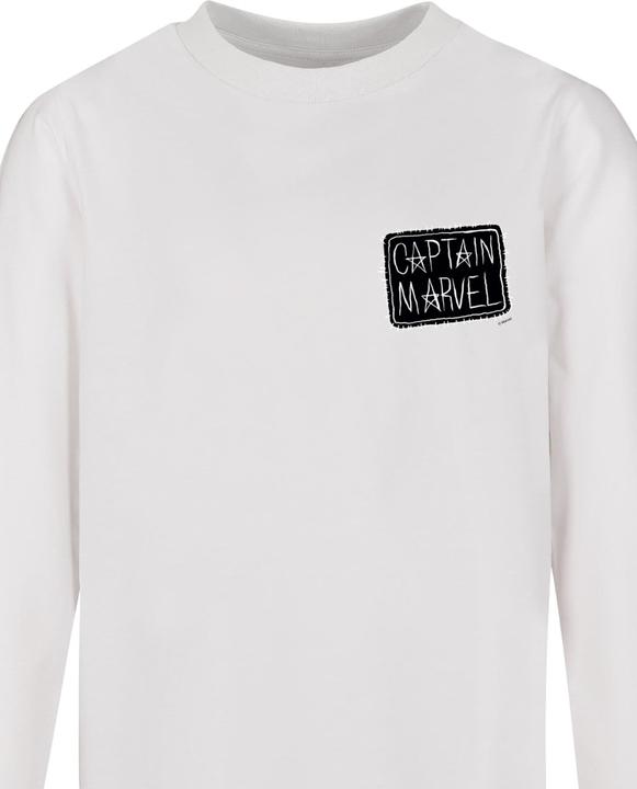 Immagine prodotto Absolute Cult Bambini Captain Marvel - Manica lunga con toppa sul petto - 135433 (110, 116)