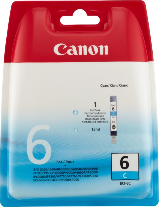 Actual product image Canon Bci-6c (C)