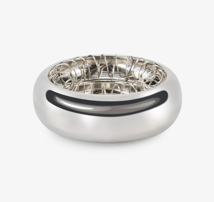 Actual product image Alessi Aschenbecher platin