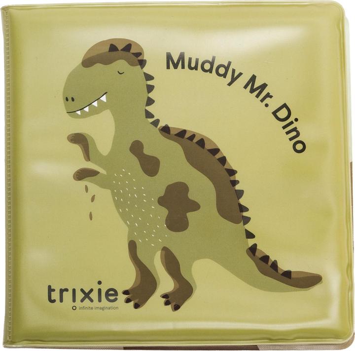 Actual product image Trixie Baby Dino colour-changing bath book