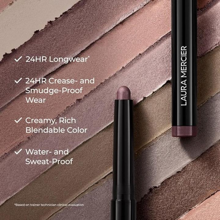 Actual product image Laura Mercier Caviar Stick Cream Eyeshadow with Shimmer and Matte Finishes 24hr Wear (Strike a rose)