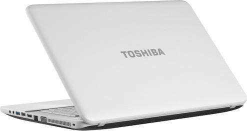Actual product image Toshiba Satellite C870, i3 2350M, 17.3" HD, white (4 GB, CH)