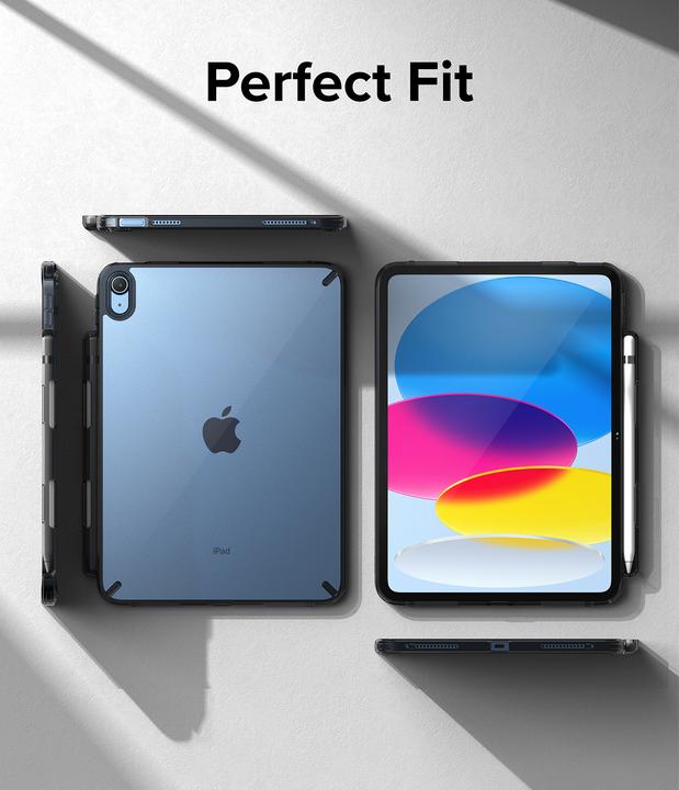 Produktbild Ringke Case for iPad 10th 2022 FUSION* SMOKE BLACK (Apple iPad 2022 (10. Gen))