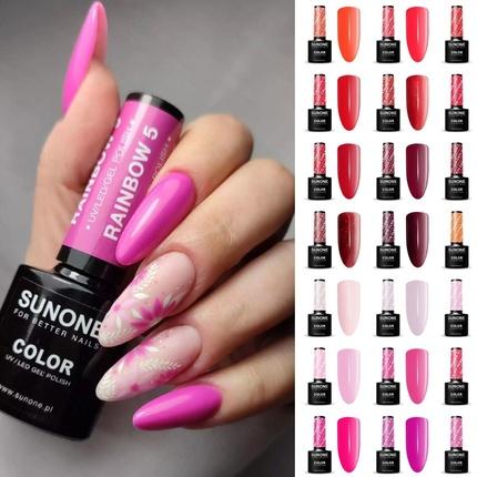 Sunone Uv/Led Gel Polish Color Hybrid Nail Polish R25 Rafaela 5Ml