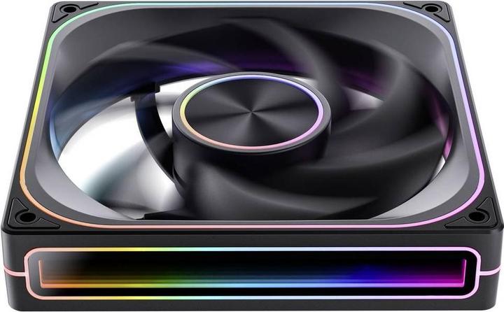 Actual product image Jonsbo ZA-140B PWM-Lüfter, ARGB - 140mm, schwarz (140 mm, 1x)