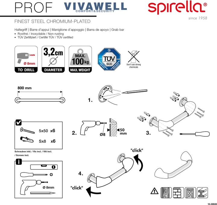 Actual product image spirella Prof