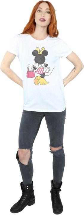 Immagine prodotto Disney Minnie Mouse Back Pose Maglietta Ampia Donna (3XL)