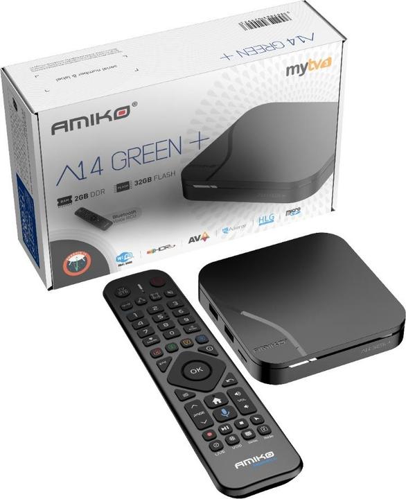 Actual product image Amiko A14 Green+ (32 GB, Android 14)