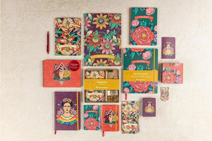 Actual product image Clairefontaine Frida Kahlo, Set of 2 bookmarks 7,5x4 cm