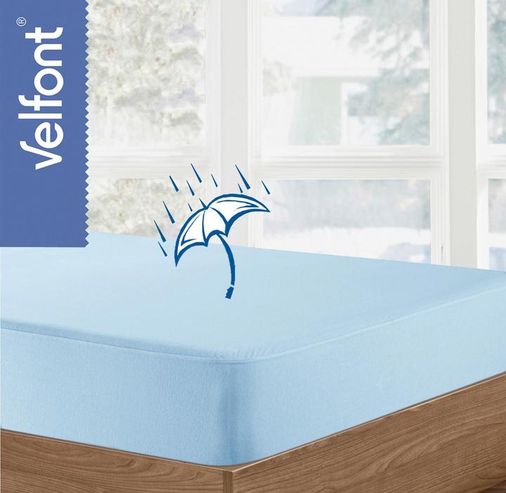 Actual product image Velfont Waterproof fitted sheet (180 x 200 cm)