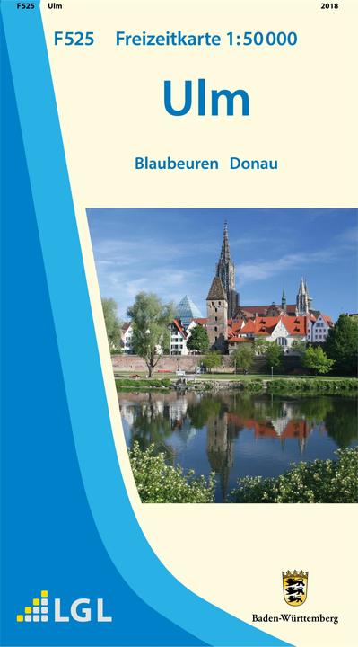 Produktbild Topographische Freizeitkarte Baden-Württemberg Ulm, Blaubeuren, Donau