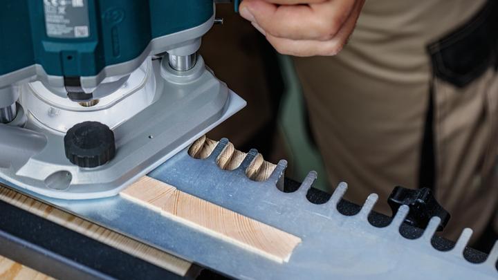 Produktbild Bosch Professional Zubehör Zinkenfräser, 8 mm, D1 14 mm, L 14 mm, G 55 mm, 15°