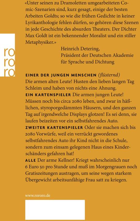 Produktbild Räusper (Deutsch, Max Goldt, 2017)