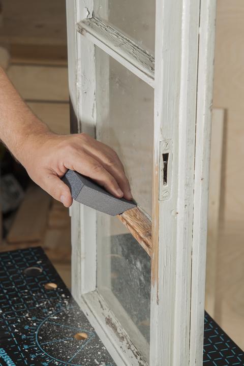 Actual product image wolfcraft wolfcraft 1 sanding block contour K60 (P60, P100)