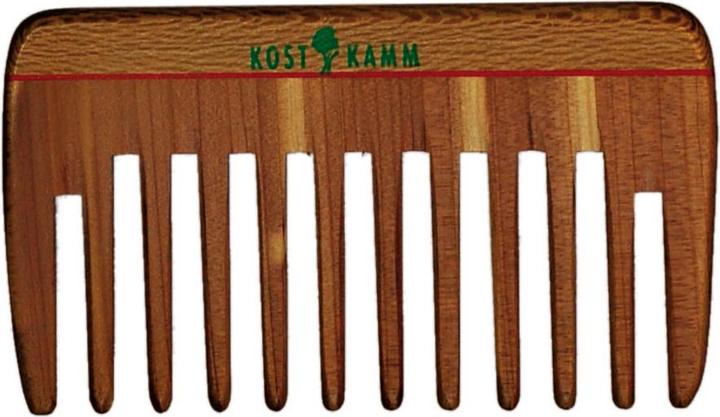 Kost Kamm Mini peigne de poche en bois LARGE 9cm