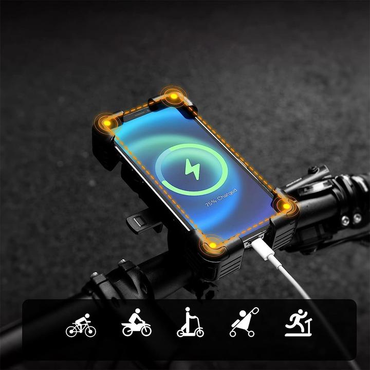 Produktbild Rockbros 25210030001 phone holder for handlebar bike - black