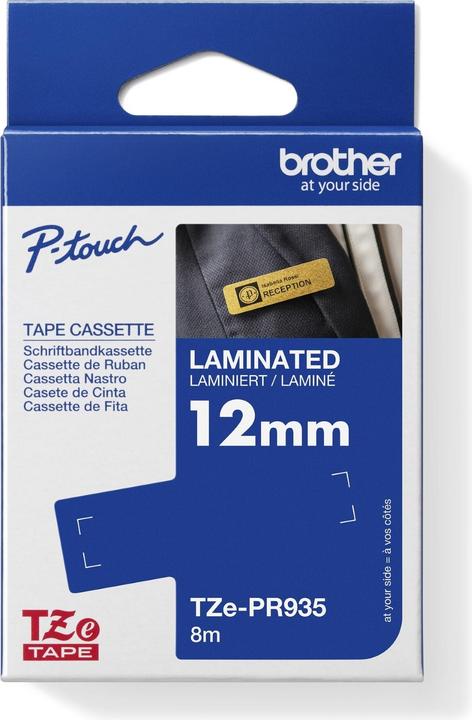 Produktbild Brother TZe-PR935 (1.20 cm, Schwarz)