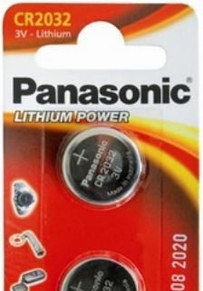 Produktbild Panasonic Cr2032 (2 Stk., CR2032, 220 mAh)