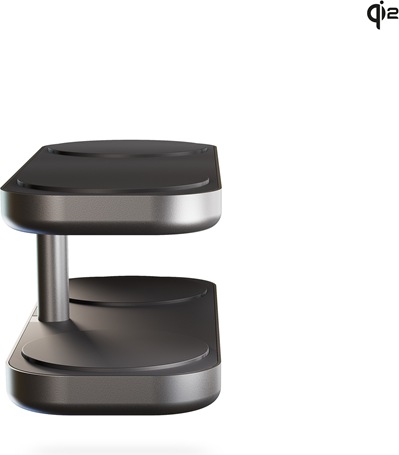 Image du produit Zens 4x 15W Fast Charge avec chargeur, noir (15 W)