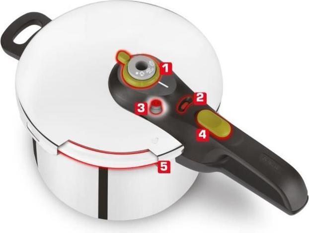 Image du produit Tefal Secure 5 Neo (22 cm, Cuiseur à vapeur, Acier inoxydable)