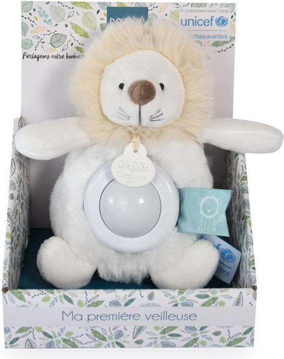 Immagine prodotto Doudou et Compagnie Luce notturna Unicef Lion 15 cm