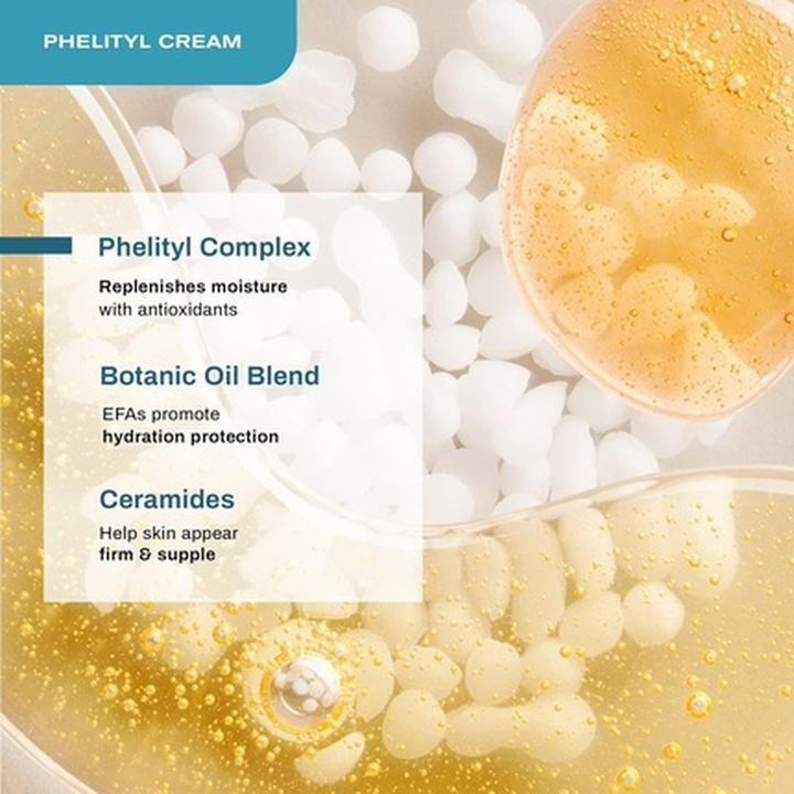 Actual product image Erno Laszlo Extra Dry Skin Phelityl Cream Day-To-Night Nourishing Face Cream with Ceramides 1.7 Fl O (50 ml, Day cream, Night cream)